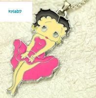Betty Boop: 1 pendentif émaillé