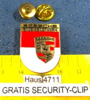 PORSCHE CLUB SOLOTHURN SCHWEIZ LOGO GEPRÄGT GOLDIG