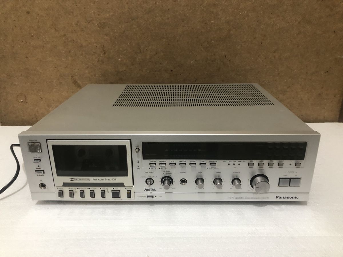 Panasonic Amplificatori: Vintage Panasonic SG-65 Kassette &reciever – Usato da Biel-Bienne venduto da alos07