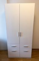Weisser Kleiderschrank, 4 Schubladen, zerlegt, Basel