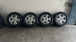 VW T5/T6 Original Alufelgen mit Winterreifen