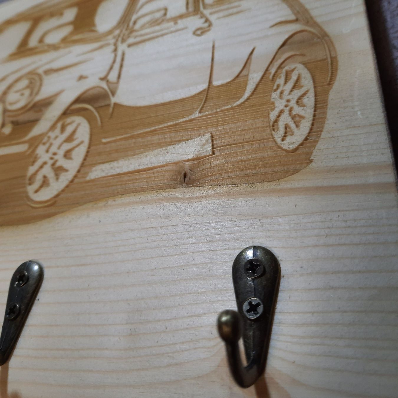 Porte manteau: Garderobe Mini Cooper Oldtimer Schlüsselbrett – Neuf (Voir description) à Widnau par Senna7 2