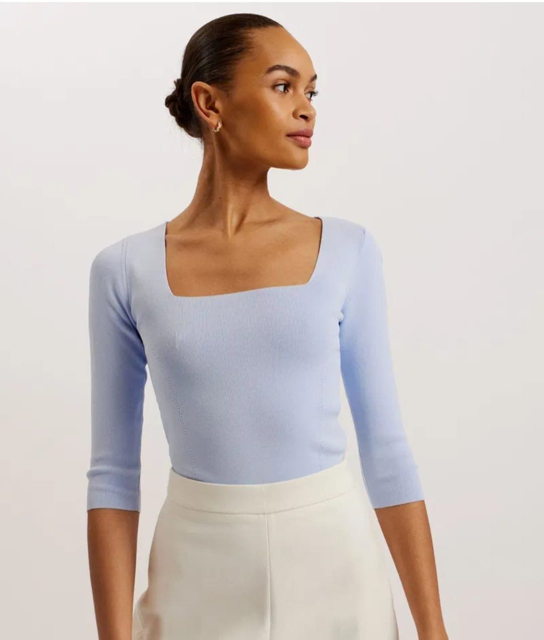 Top: Ted Baker Gr. S wei neu – Nuovo (secondo la descrizione) da Bronschhofen venduto da eve_l8y7