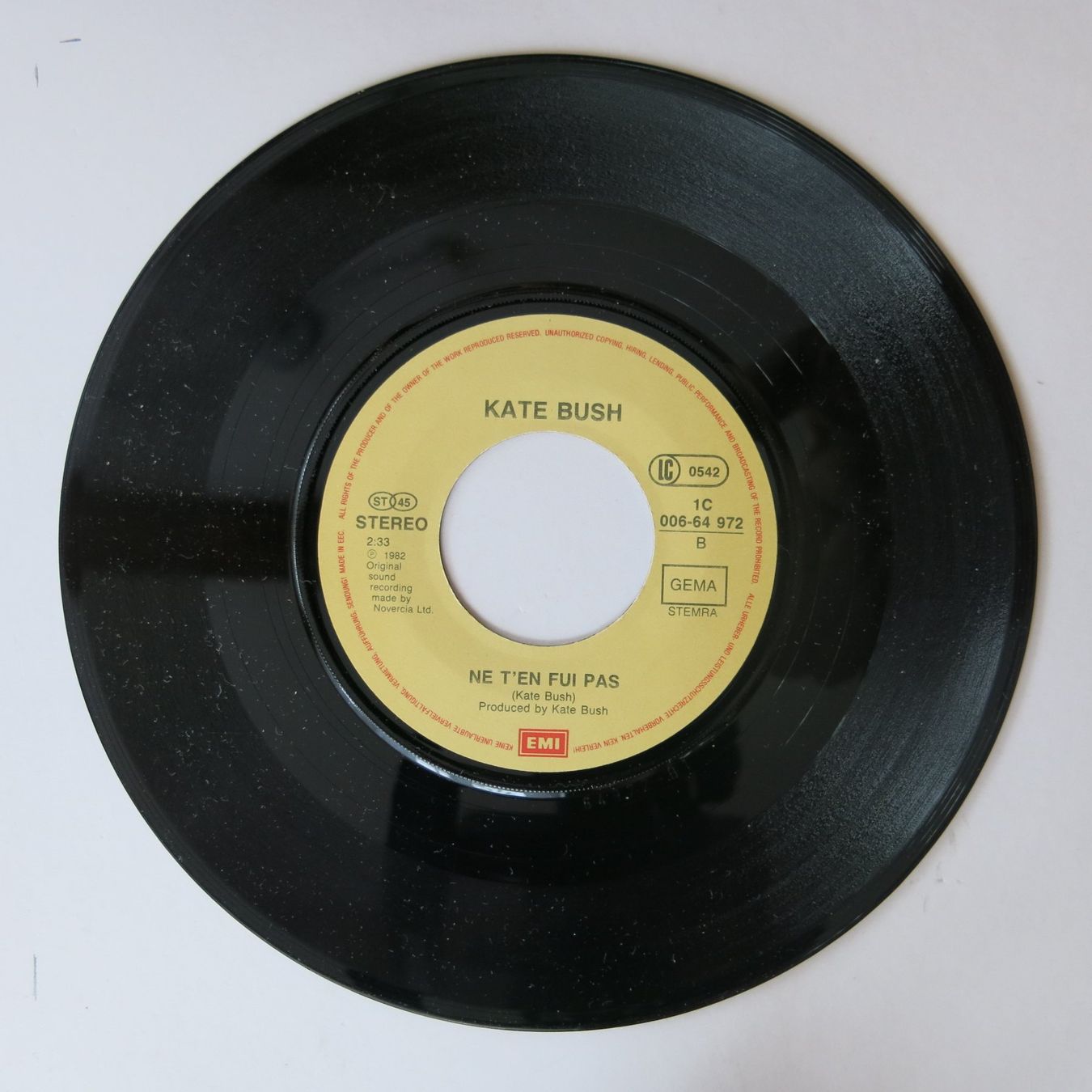 Dischi in vinile: Vinyl-Single 7" Kate Bush – Usato da Bözen venduto da Keramik22 3