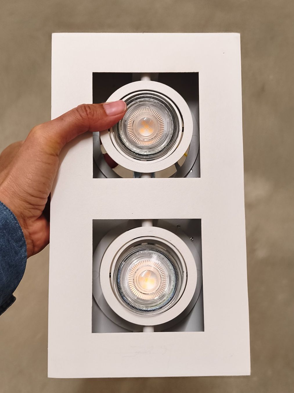 Lampadari & plafoniere: 2x Zweiflammige LED-Einbauleuchte – Usato da Glattpark(Opfikon) venduto da vrau 1