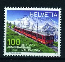 2012, 100 Jahre Jungfraubahn ** (2)