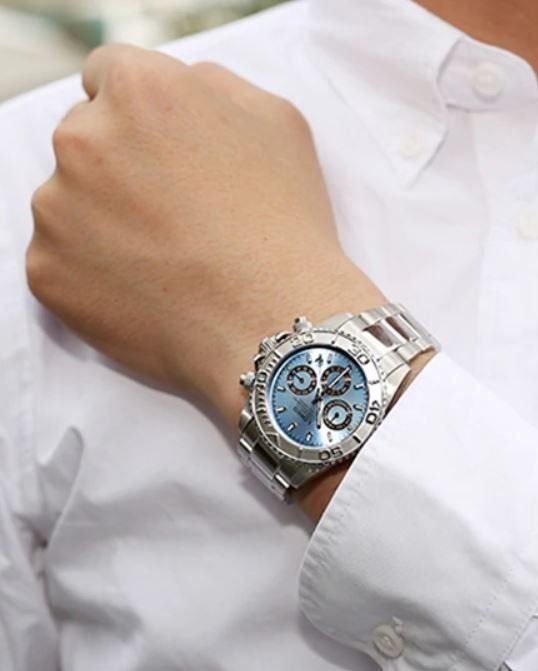 Orologi: Loreo Automatik Chrono Sky Blue – Nuovo (secondo la descrizione) da Arbon venduto da Helmuth 1