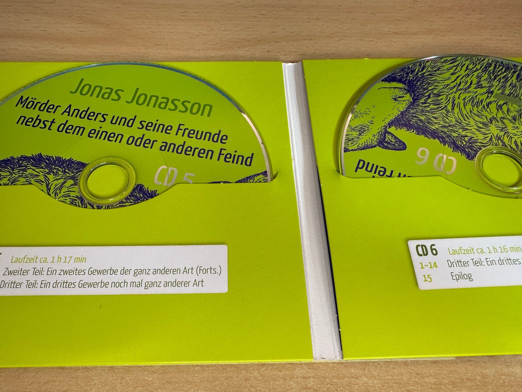 Audiolibri: Jonas Jonasson - Mörder Anders Und Seine Freunde Nebst Dem E – Usato da Rikon im Tösstal venduto da Alpenmutz 2