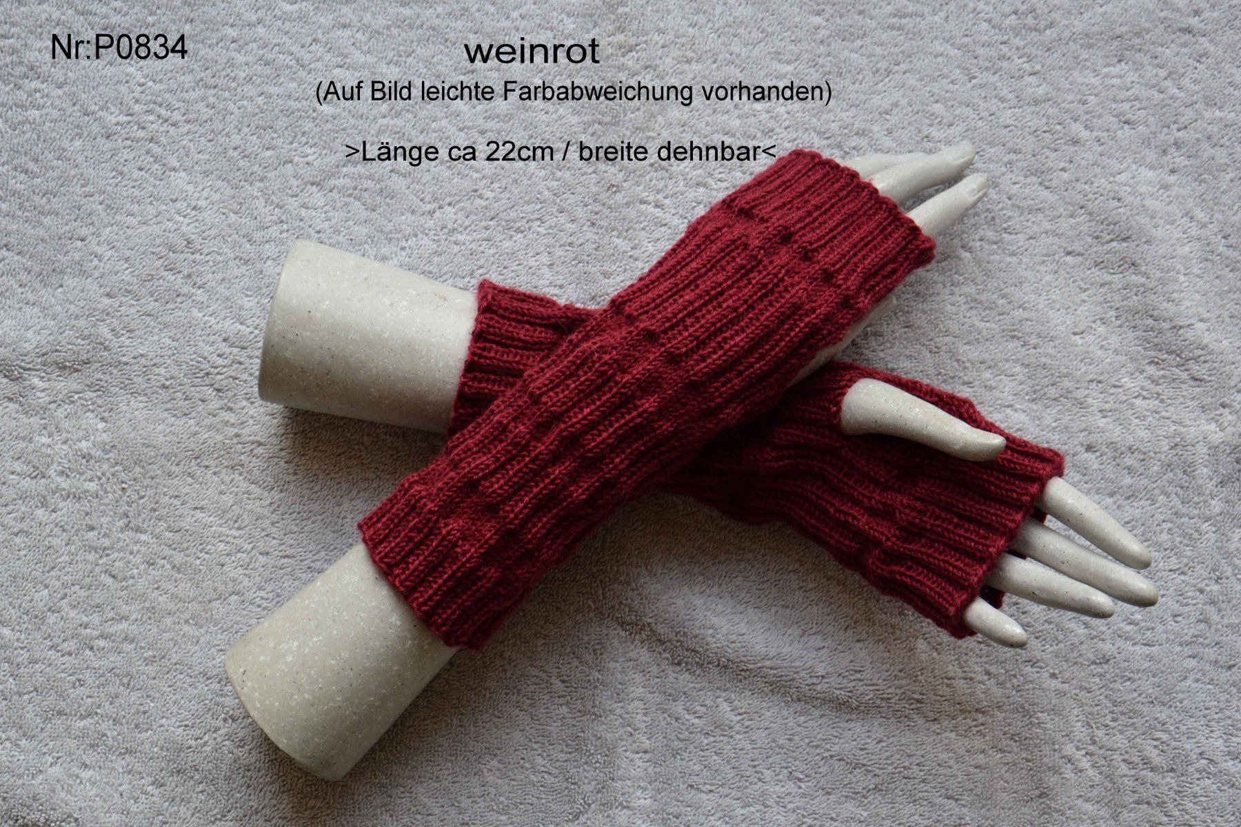 Guanti & manicotti: Pulswärmer mit Daumenloch – Nuovo (secondo la descrizione) da Bollodingen venduto da happyday11