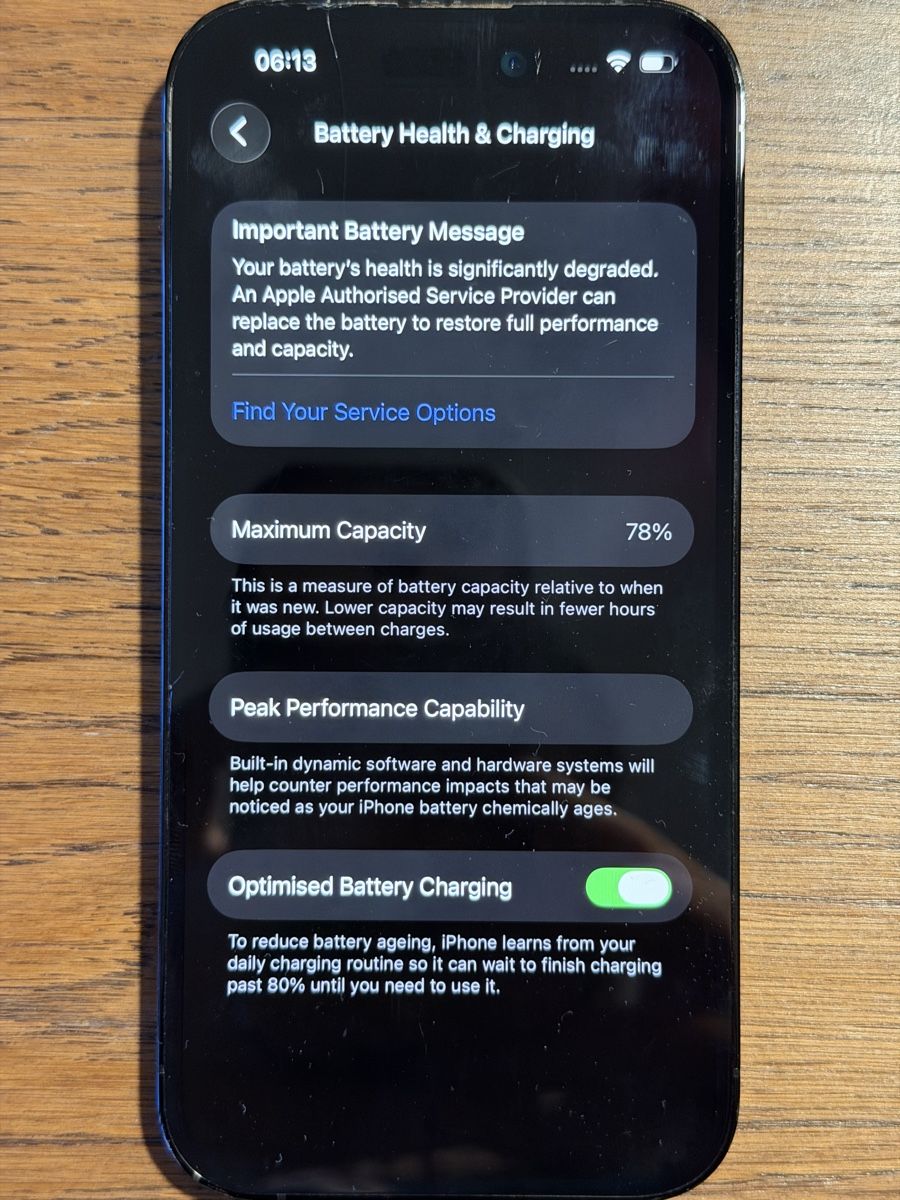 Apple Telefoni cellulari / Smartphones: Apple iPhone 14 Pro, 256 GB, Space Black – Usato da Uster venduto da Johndapeanut 4