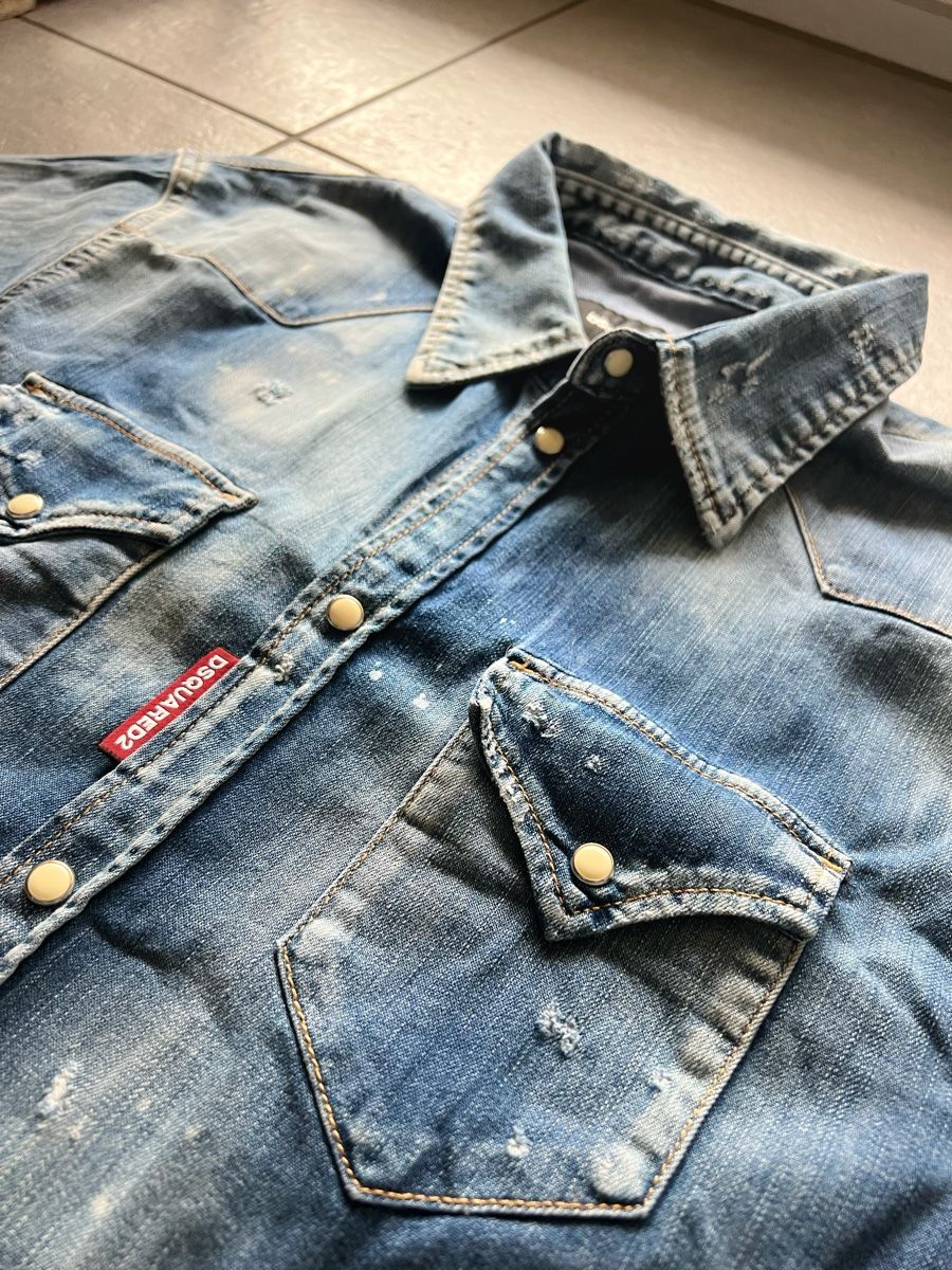 Dsquared2 Chemises: Dsquared2 camicia jeans uomo 50 – D'occasion à Mendrisio par fly_9wzx