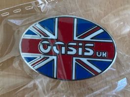 Oasis Pin Anstecker Punk Metal Rock Band