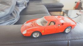Voiture miniature Burago Ferrari 250 Le Mans 1965 rouge