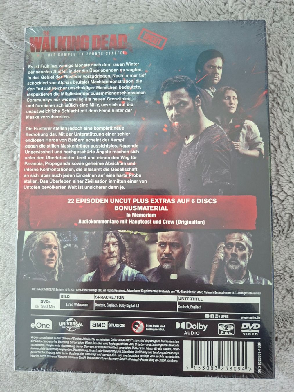 Tutti i DVDs: THE WALKING DEAD STAFFEL 1 - 11  BRs – Usato da Aesch BL venduto da Burschi59 3