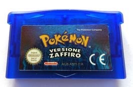 Nintendo GBA - POKEMON Versione Zaffiro