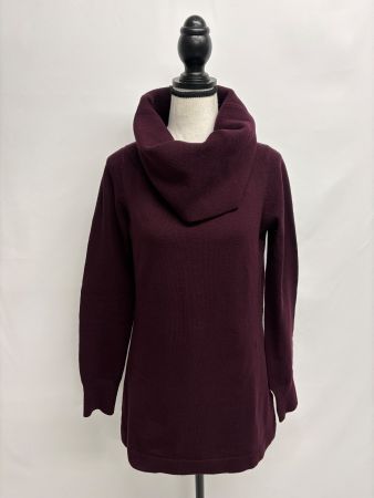 French Connection Rollkragenpullover Strick M Bordeaux