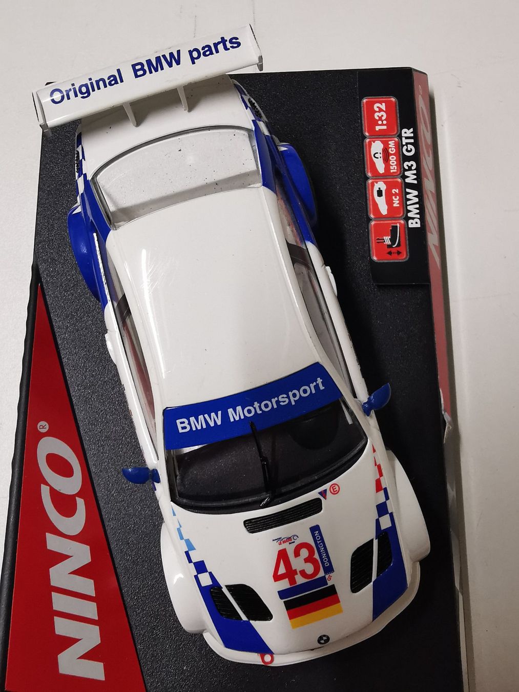 Ninco Piste: Ninco Digital BMW M3 GTR – Usato da Winterthur venduto da Lonpos1 8