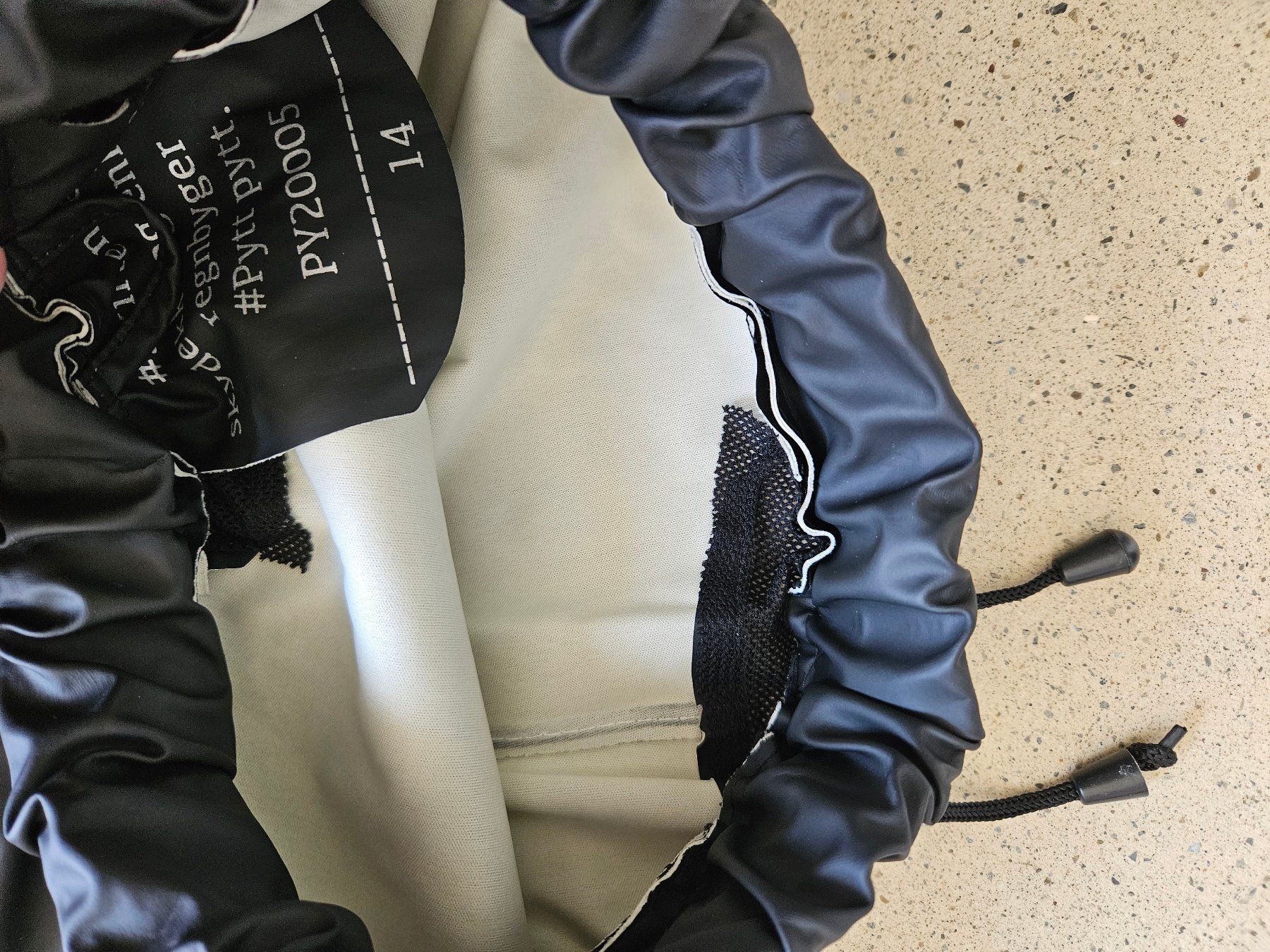 Pantaloni: Pyttpytt Skybyger Regenhose Schwarz Gr. 14 / ca. 164 – Usato da Kloten venduto da Samerus 6