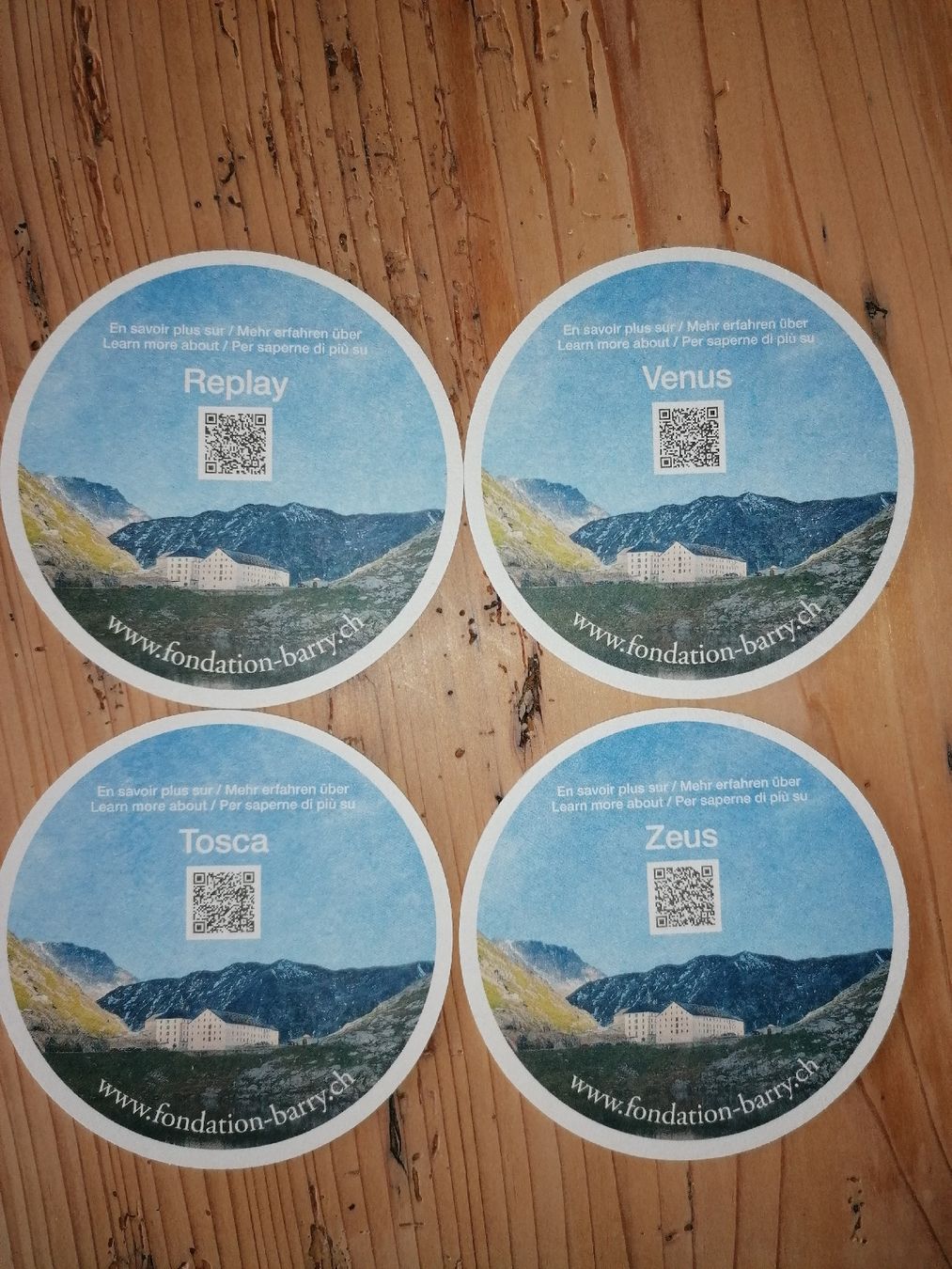 Untersetzer: Bierdeckel Barry Fondation – Neu (gemäss Beschreibung) aus Kaltacker von Ddudi 1