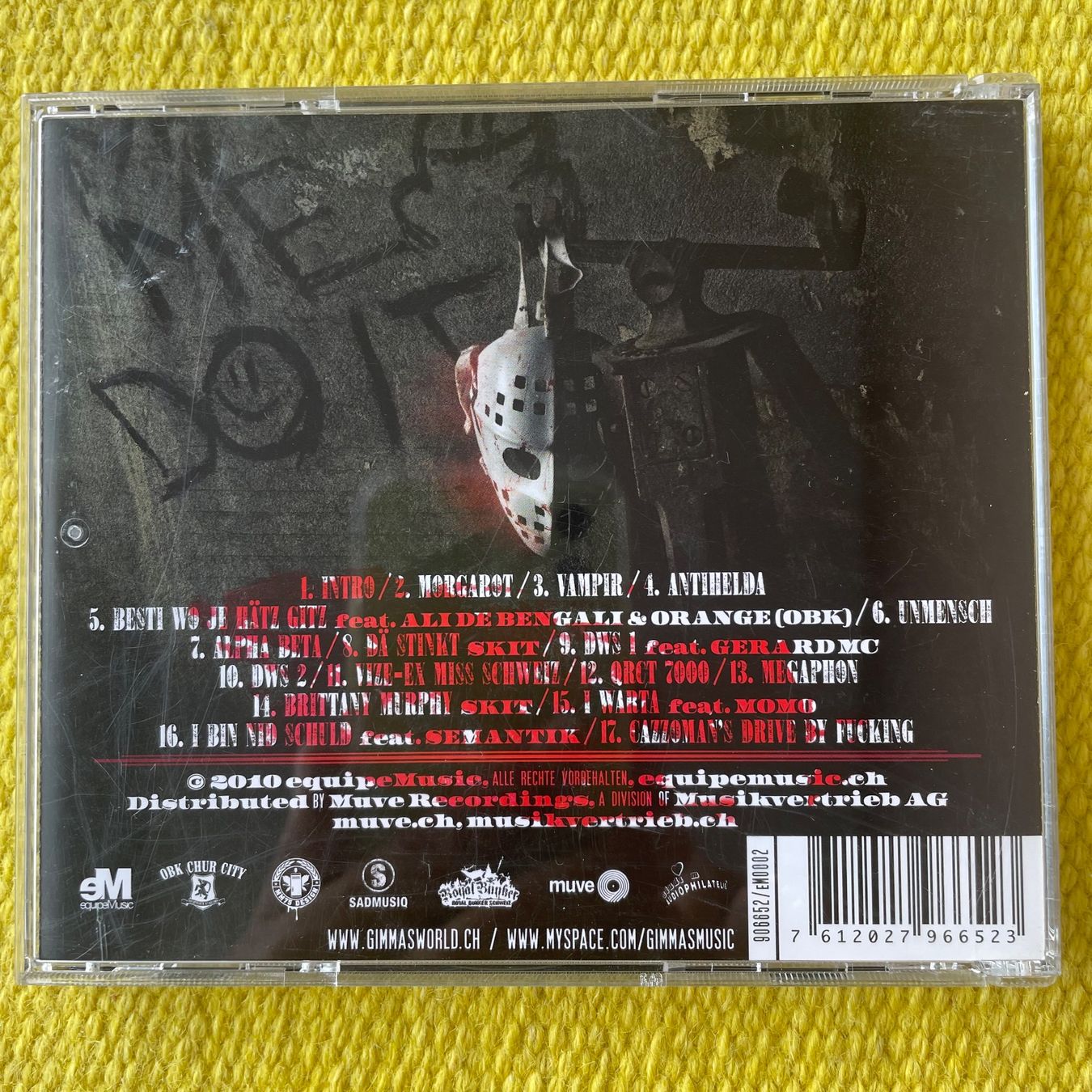 CD: GIMMA-UNMENSCH – Usato da Rorschacherberg venduto da CD-Roli 1