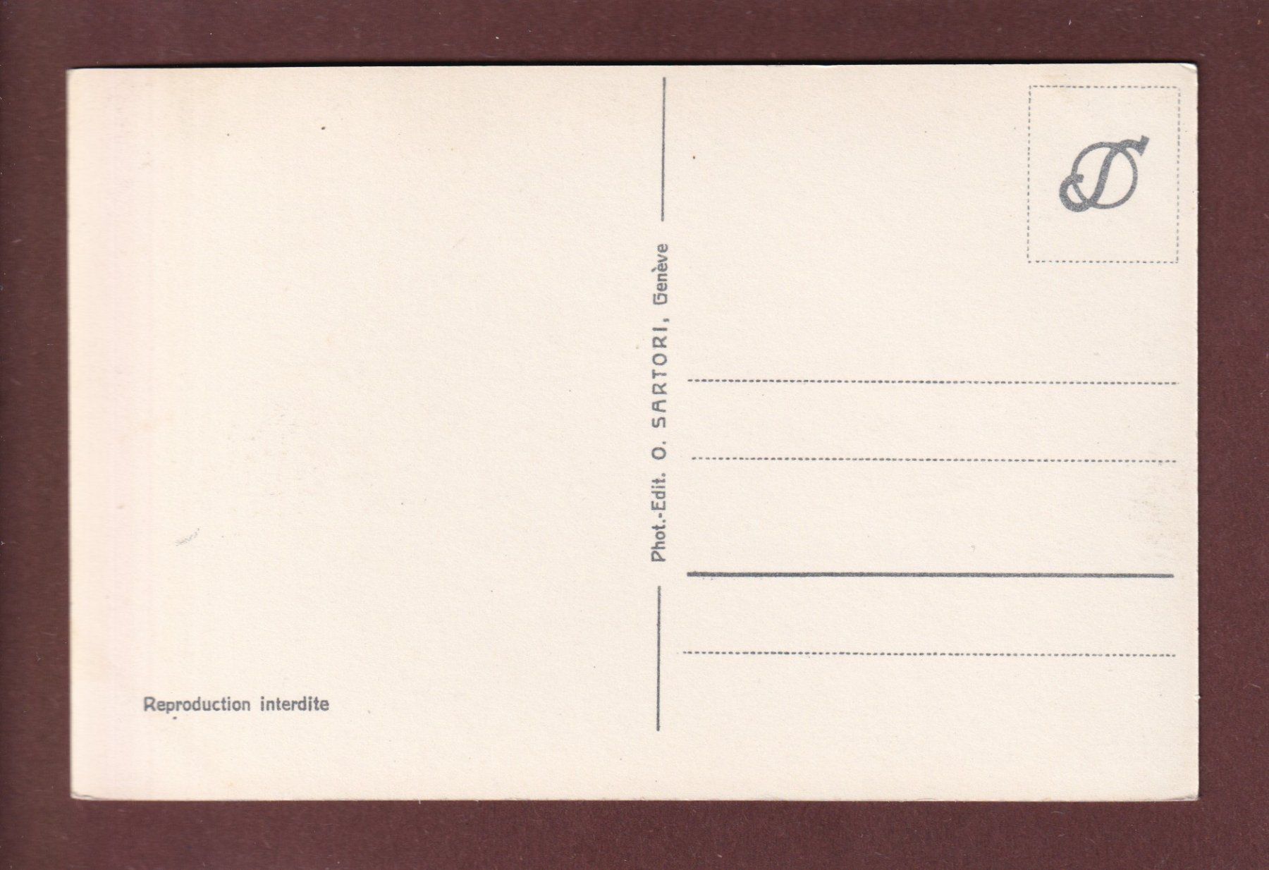 Cartoline postali: GENEVE - Pont du Mont Blanc - Tram – Usato da Pully venduto da nicecards 1