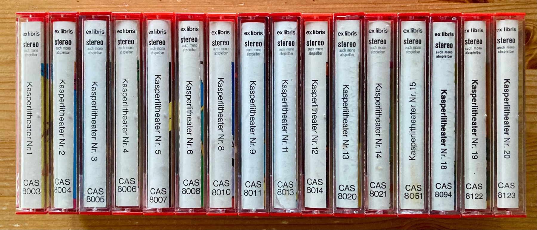 Musicassette: 16x Kasperlitheater (Ex Libris, 1973-1979) – Usato da Zürich venduto da Djmotionch 3