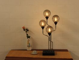 🔆Seltene Stehlampe LEMAG dimmbar Kugellampe MID-CENTURY