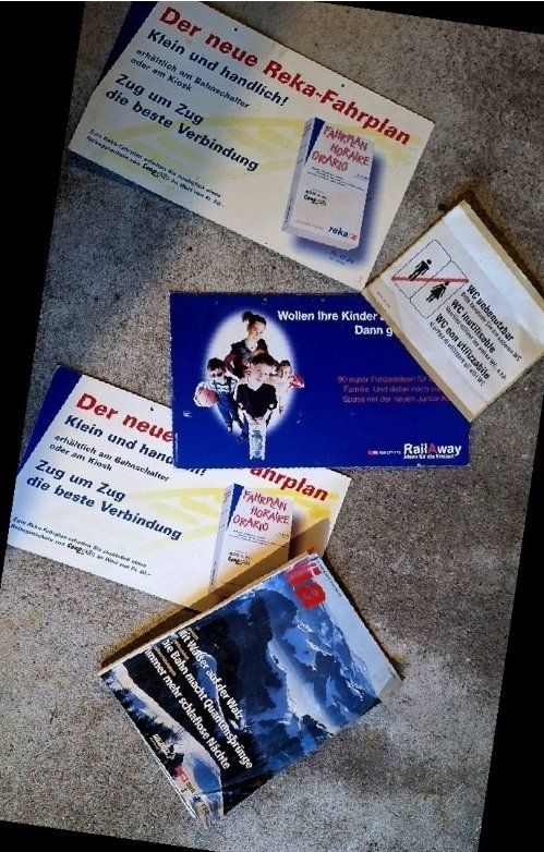 SBB/CFF/FFS Ecriteaux: Konvolut /SBB / Bahn/Werbung – D'occasion à Emmenbrücke par abu_9mj8 4