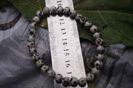 Dalmatiner Jaspis    Armband   Edel     Ab 1.-