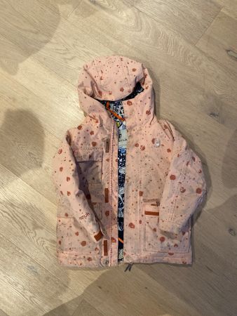 Namuk Jacke rosa gemustert Grösse 116 gebrauchter Zustand