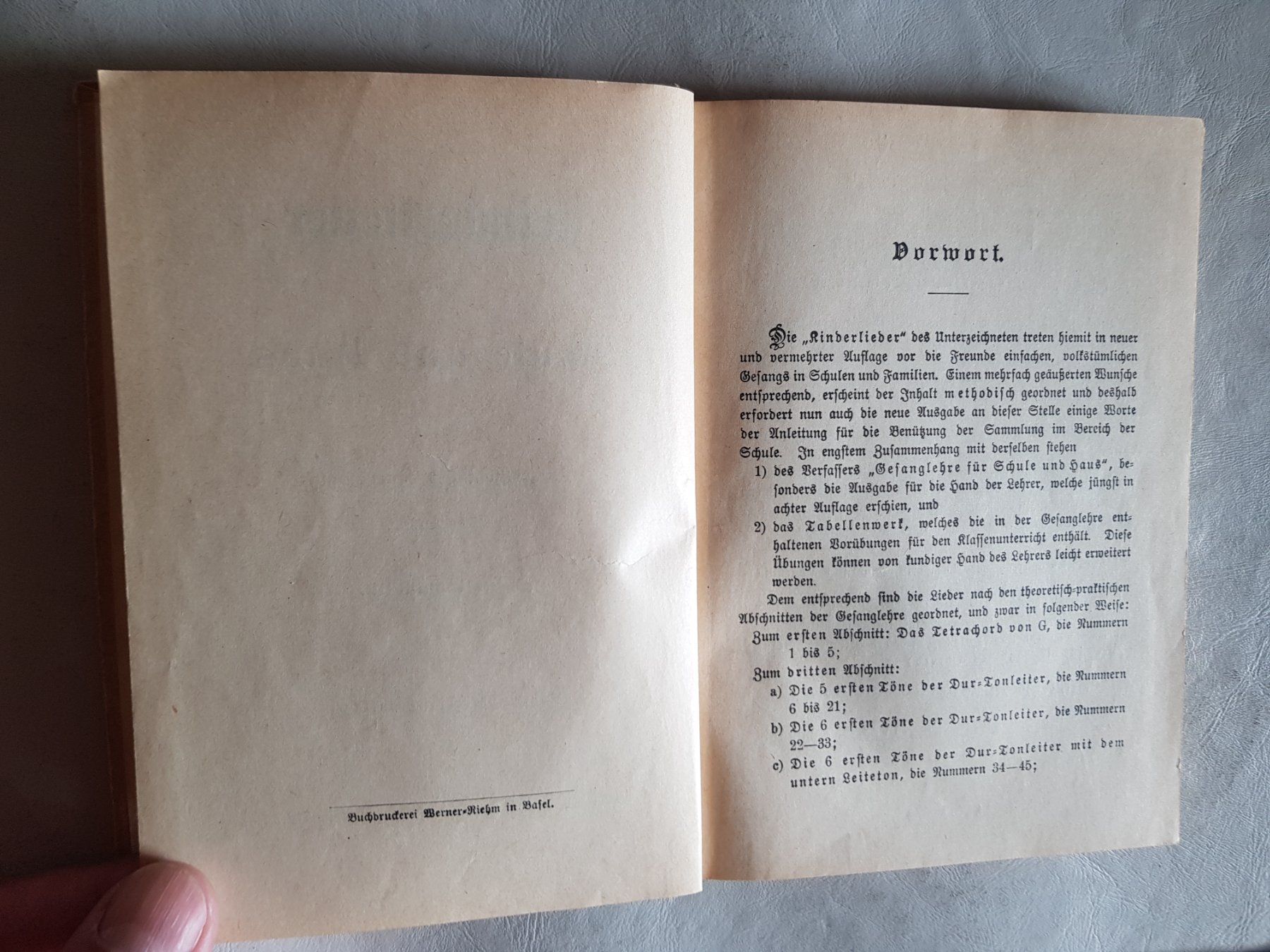 Libri: Buch: Kinderlieder von J.J. Schäublin 1930 – Usato da Walterswil BE venduto da Lonitti 6