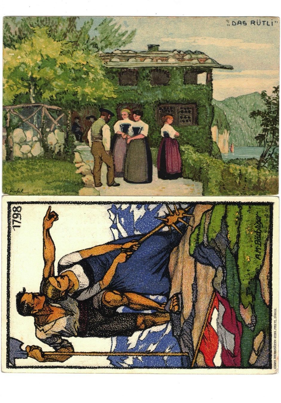 Tous les timbres: Ganzsache 2x Bundesfeier 1913 ** – D'occasion à Oberwil-Lieli par pizbeverin12