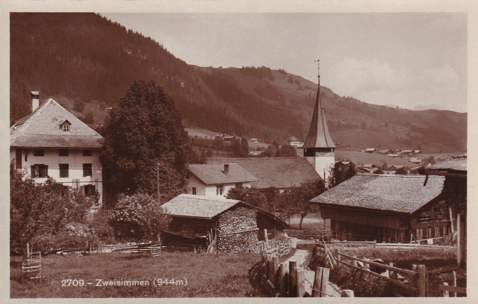 Cartes postales: Zweisimmen  N° 2709 – D'occasion à Cormoret par Pascalll2001