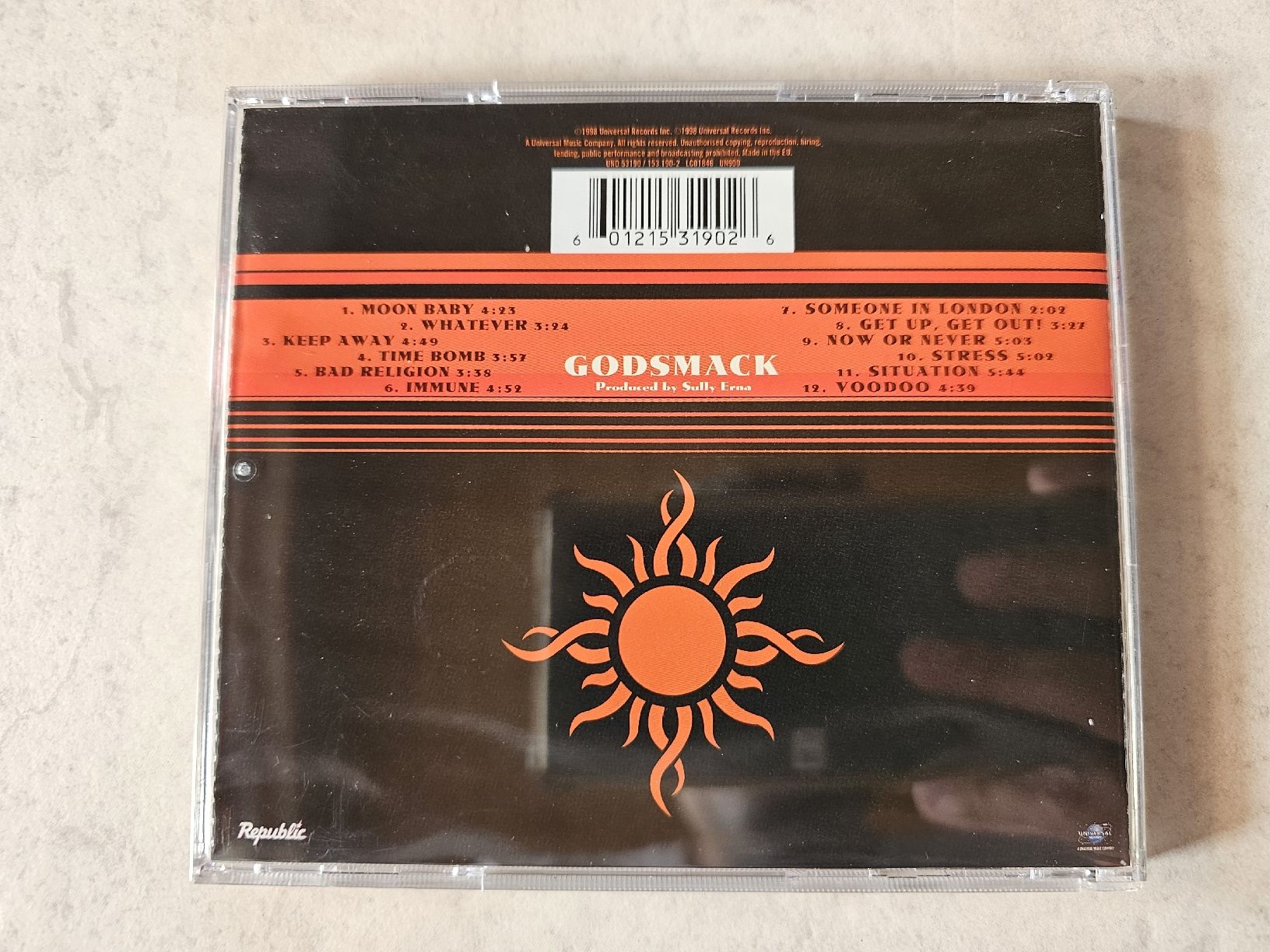 CD: Godsmack  -  Godsmack – Usato da Schneisingen venduto da backstore24 1