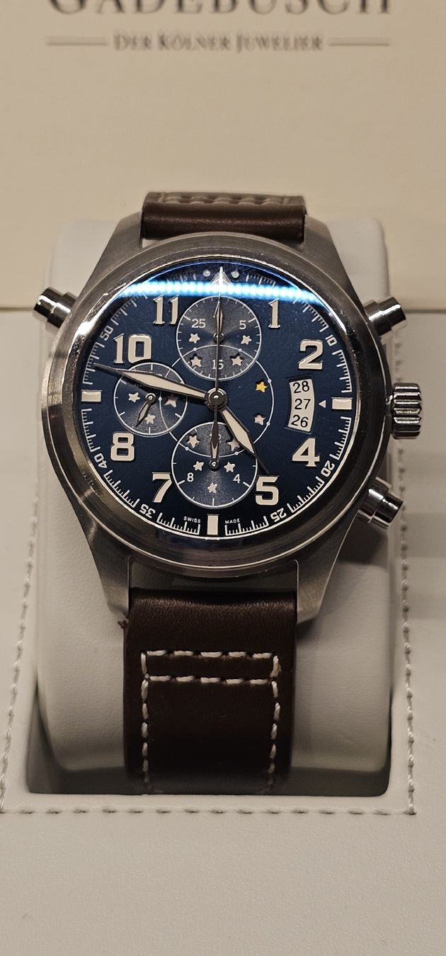 IWC Orologi: IWC Pilot's Double Chronograph Le Petit Prince – Usato da Basel venduto da TimelessWanderer 4