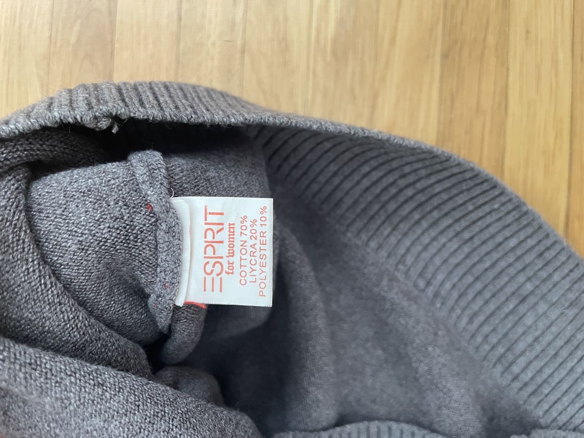 Esprit Maglioni & Felpe: Esprit Women's Grey Turtle Neck Sweater - Size M  – Usato da Neuchatel venduto da shi_9fzw 2