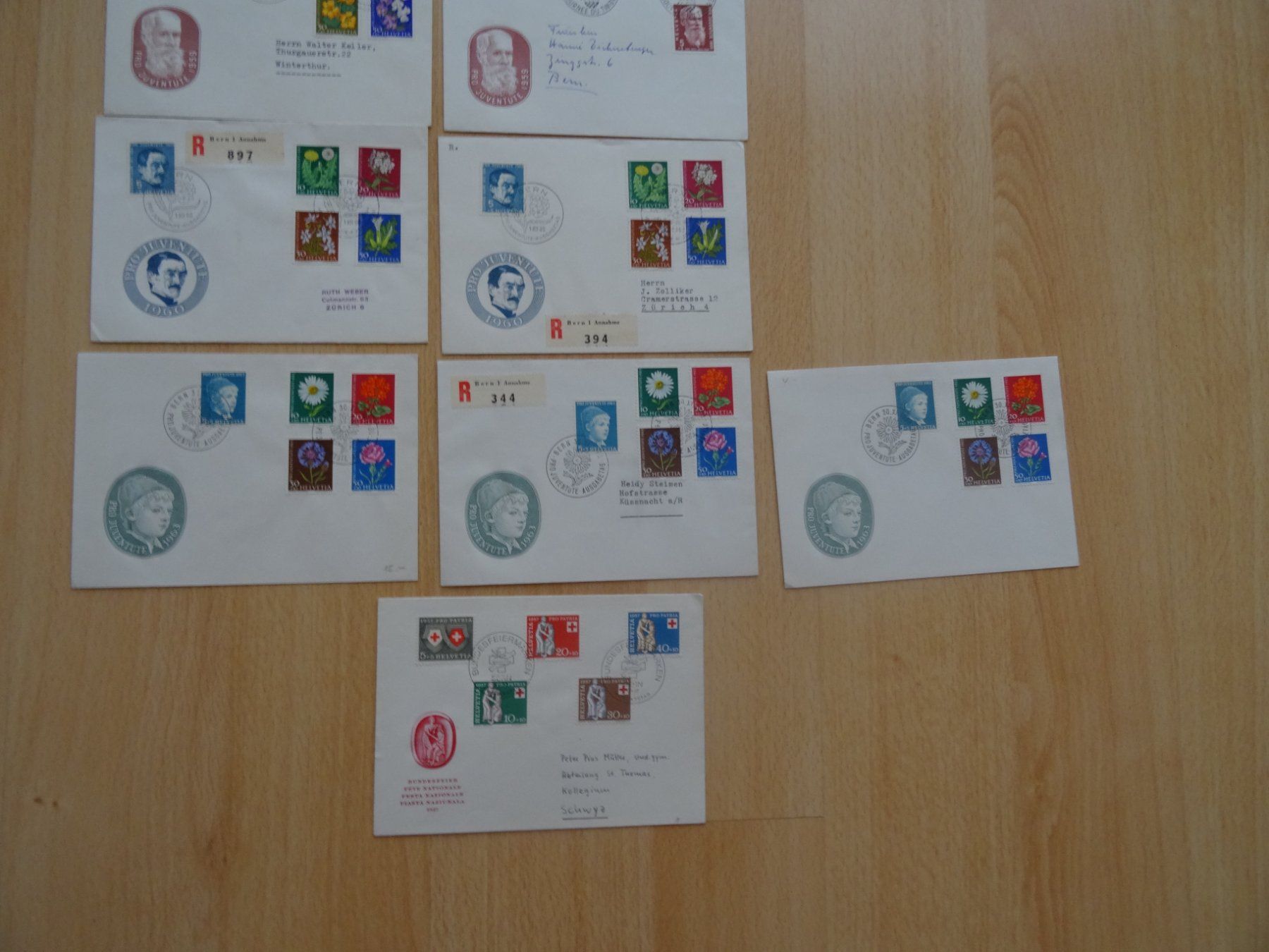 Alle Briefmarken: einen Posten Ersttagsbriefe FDC ab Fr. 5.-- – Gebraucht aus Lupfig von JUTA09 3