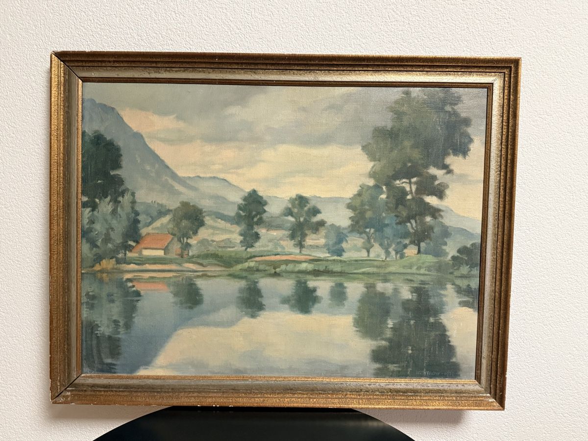 Gemälde: Willy Walter- Ölgemälde 1929 – Gebraucht aus Solothurn von NUVICO 1