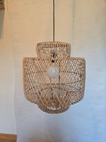 Deckenleuchte Rattan kl.