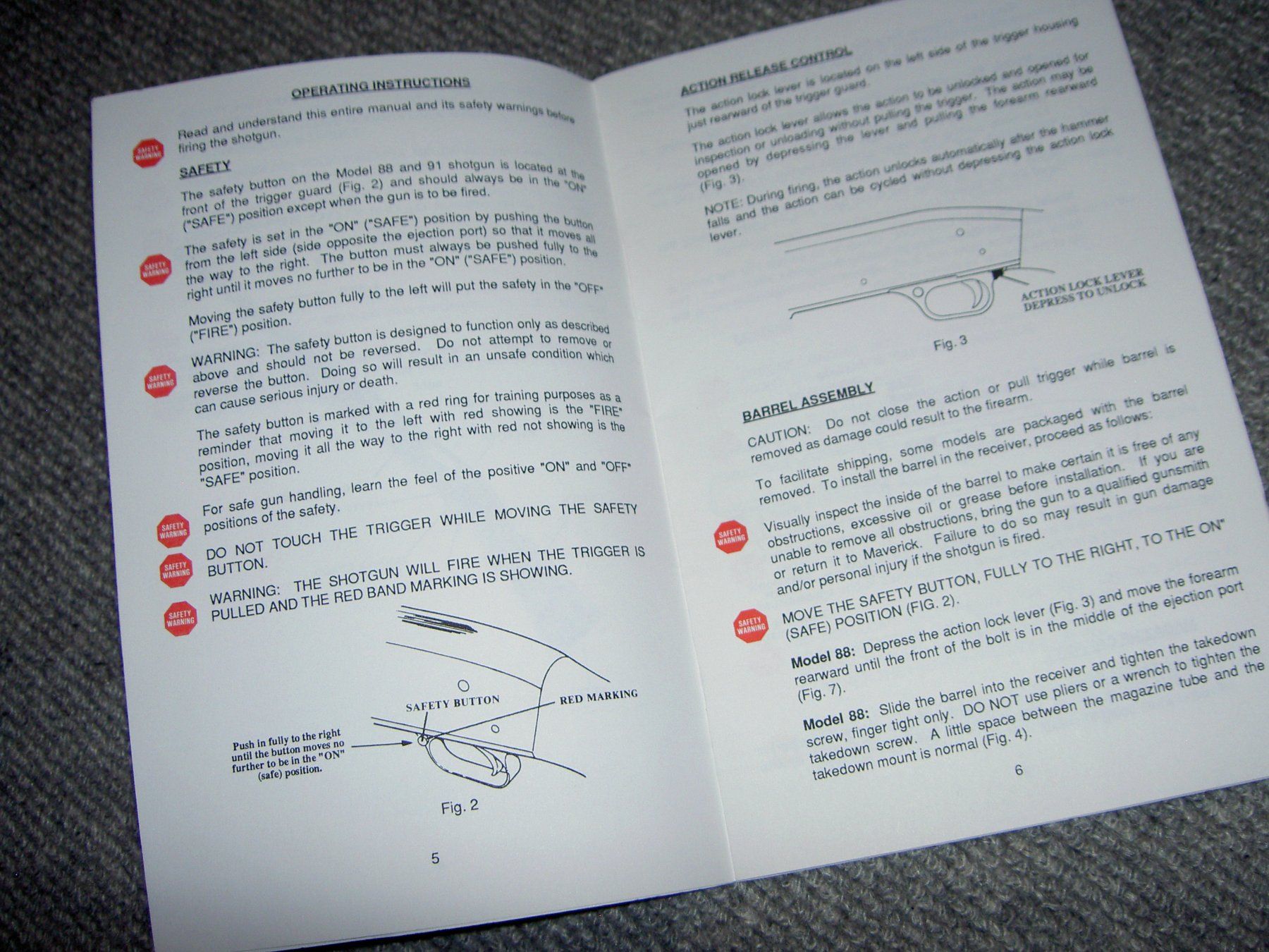 Libri: Reglement "Pump Gun Maverick" 23 Seiten – Usato da Schafisheim venduto da reno007 2