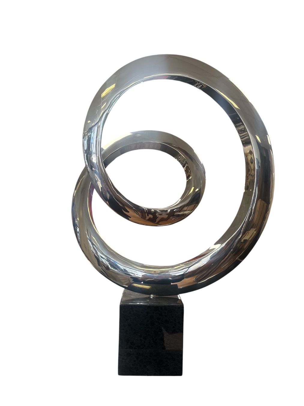 Skulpturen & Statuen: Design Skulptur Edelstahl – Neu und originalverpackt aus Oftringen von SCHIBLI1