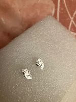Niedliche, süsse, Edelstahl Koala bärchen, 0.7x1.1cm, neu