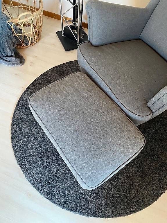 Ikea Sessel: IKEA STRANDMON Ohrensessel inkl. passendem Hocker – Gebraucht aus Bargen BE von YannicFriedli 1