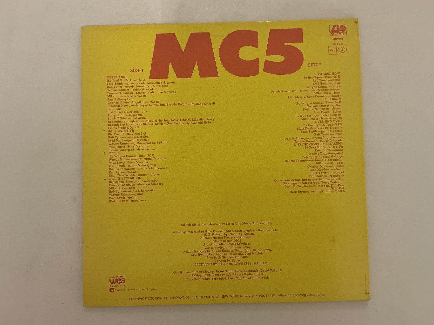 Dischi in vinile: MC5 LP - High Time (VG+) – Usato da Winterthur venduto da Tumko-Vinyl 1