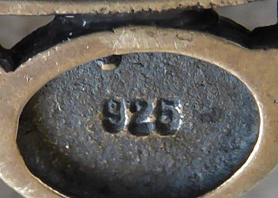 Broschen & Nadeln: Antike Brosche 925 Silber mit Perlmutter um 1915 – Gebraucht aus Muri AG von Lineli2020 5