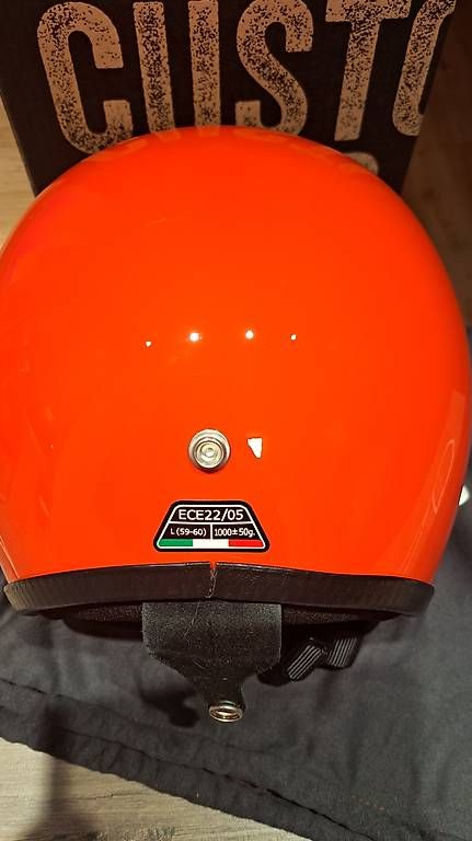 Caschi & visiere: 70s Helm Rot Vintage – Usato da Einsiedeln. venduto da Micci-Monday