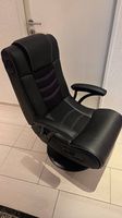 Gamingsessel Kunstleder schwarz