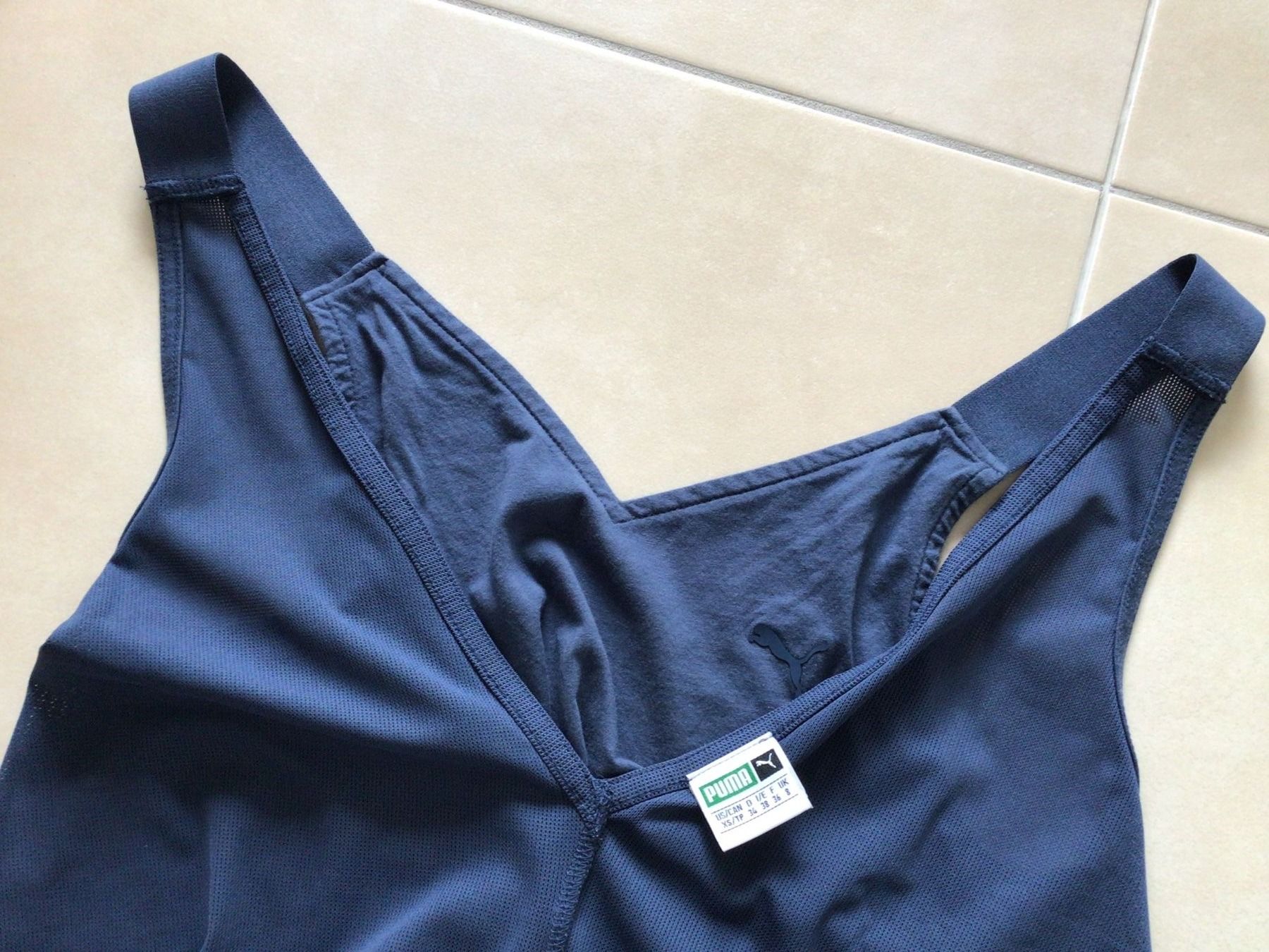 Puma Top: Blaues luftiges Sommertop vom Puma – Usato da Frauenfeld venduto da Stehojen 5