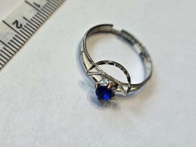 Ringe: Bague fantaisie pierre bleue – Neu (gemäss Beschreibung) aus Territet von Cenh 2