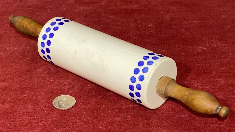 Gullor Porzellan Schreibroller – Blau-weiß, Mit Silberclip, Feder Für Glattes Schreiben